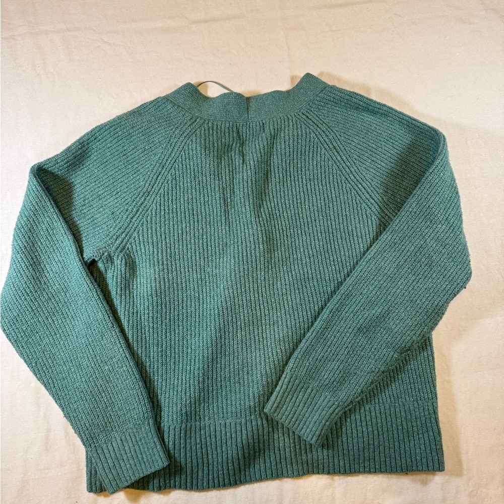 Old Navy Teal Button-Up Cardigan - Picture 8 of 8